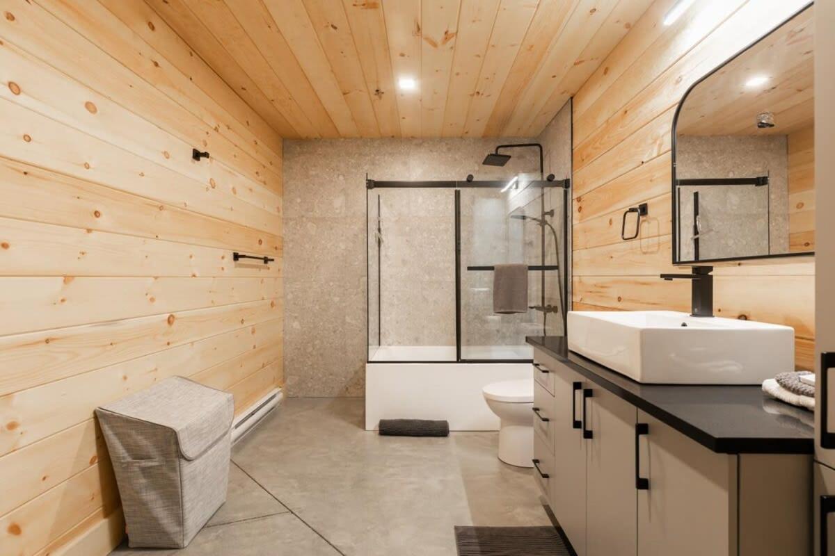 Le Vertige - Ski Spa & Sauna Saint Come Exterior foto