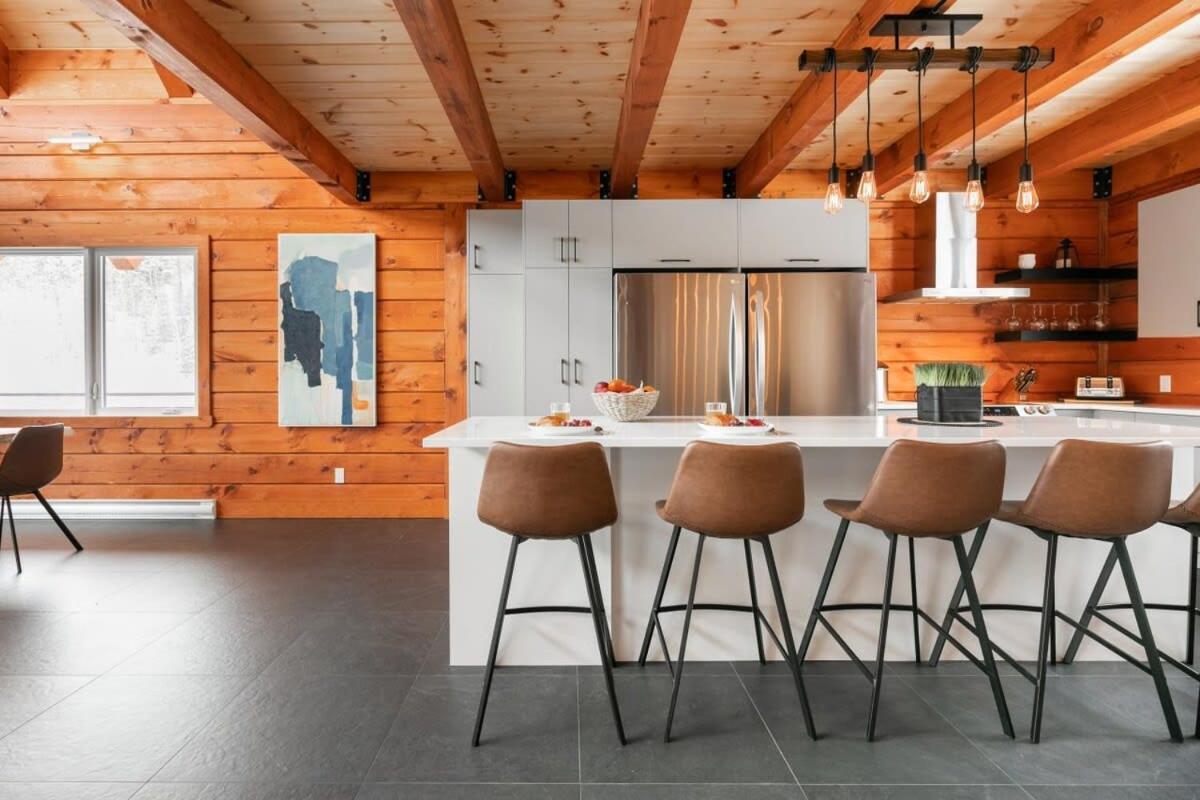 Le Vertige - Ski Spa & Sauna Saint Come Exterior foto